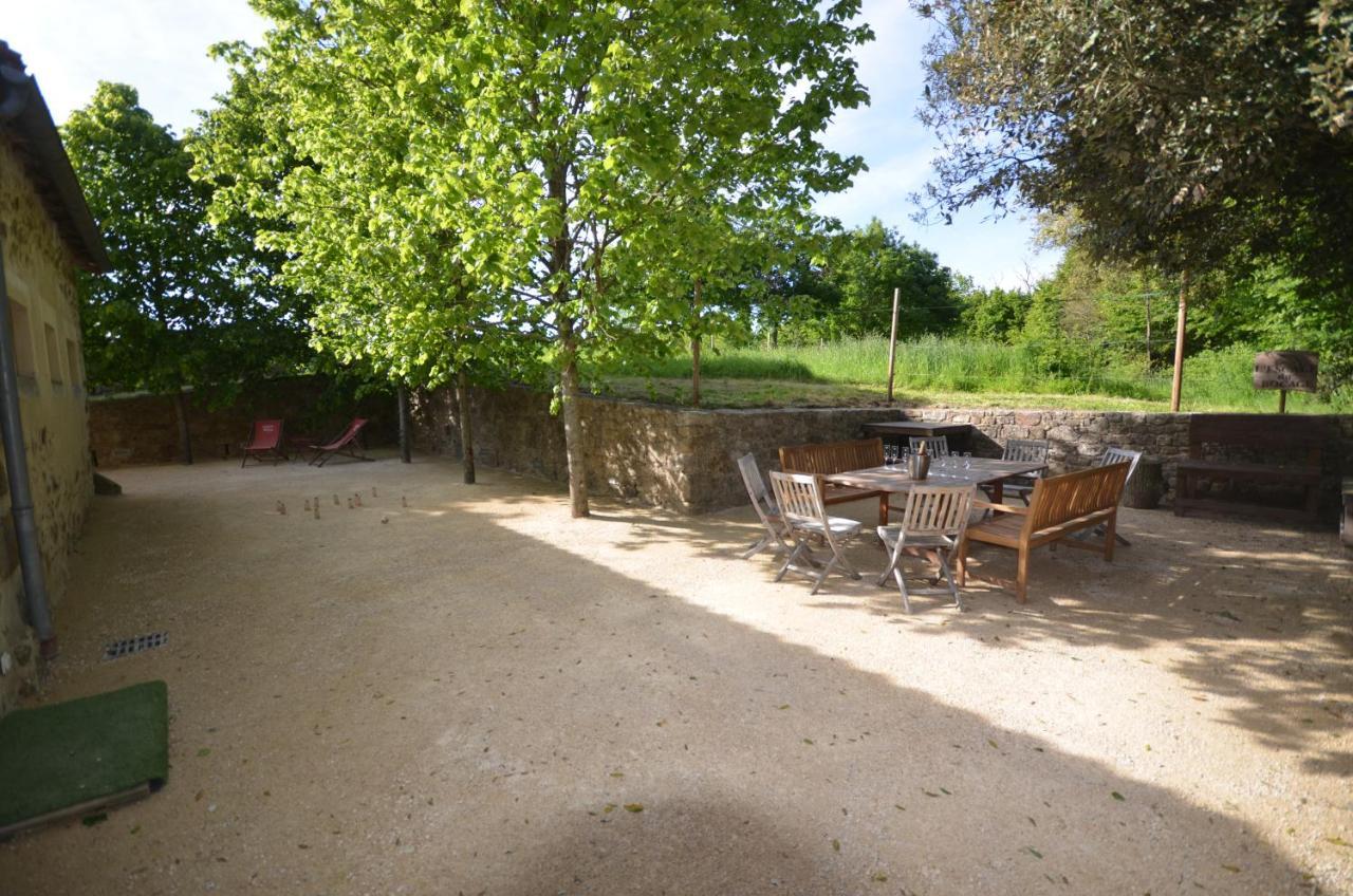 L'Escale du Bocage Piscine couverte chauffée La Flocellière Esterno foto